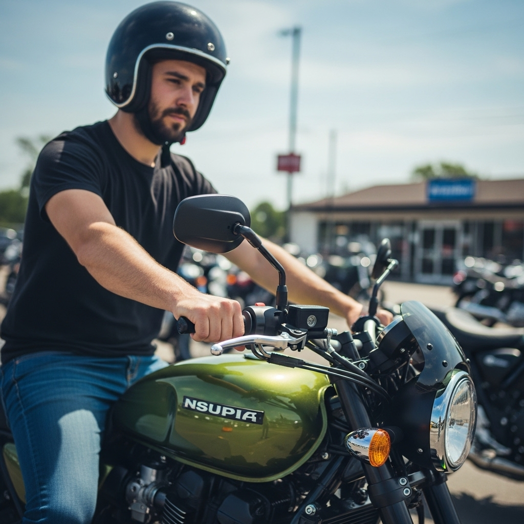 Jazda próbna motocyklem z salonu: jak wykorzystać szansę?