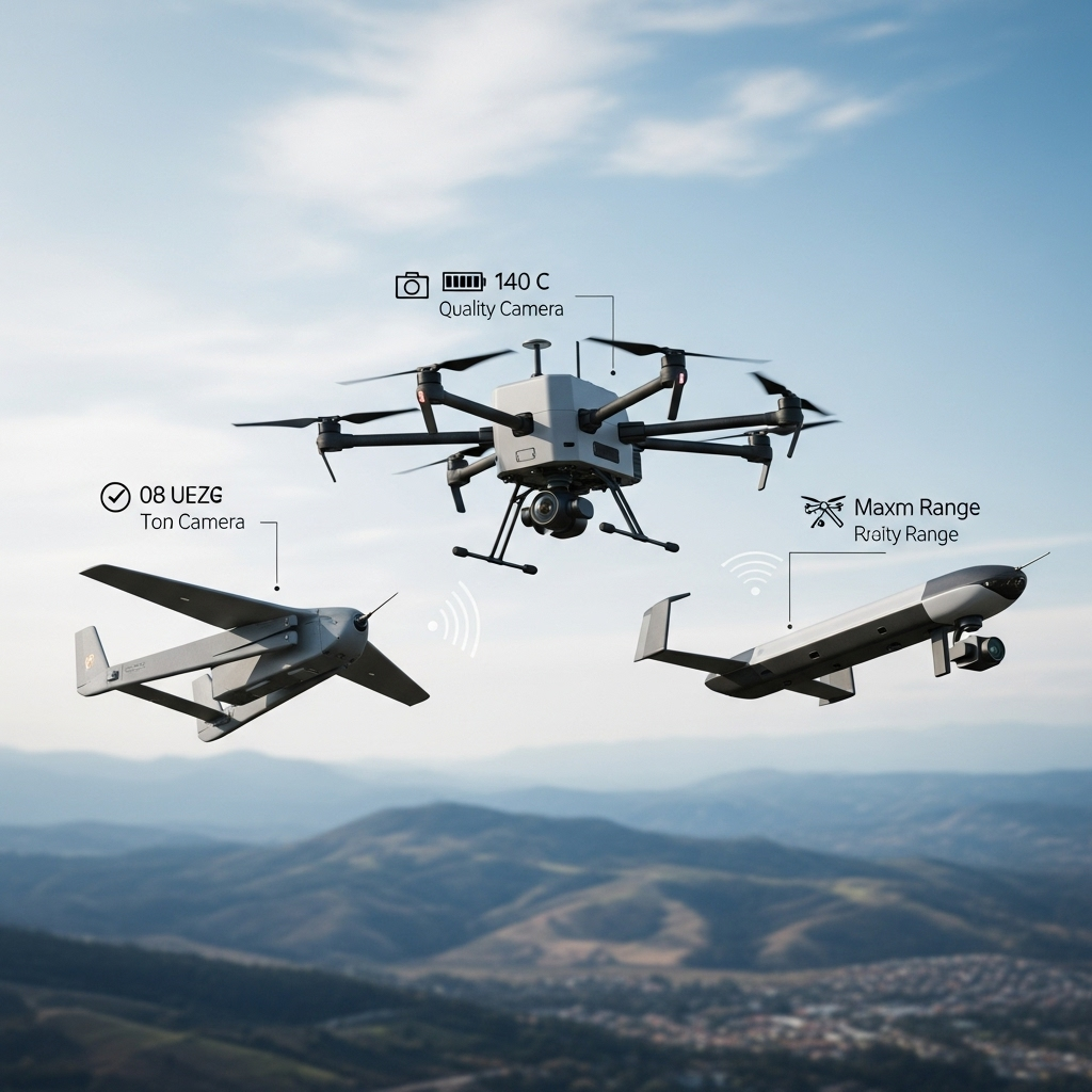 Porównanie technologii dronów: przewodnik po wyborze najlepszego rozwiązania