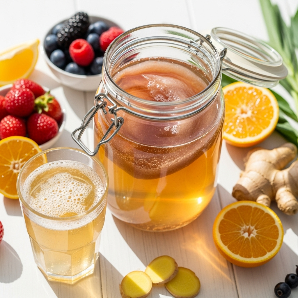 Domowa kombucha: prostota i smak w jednym