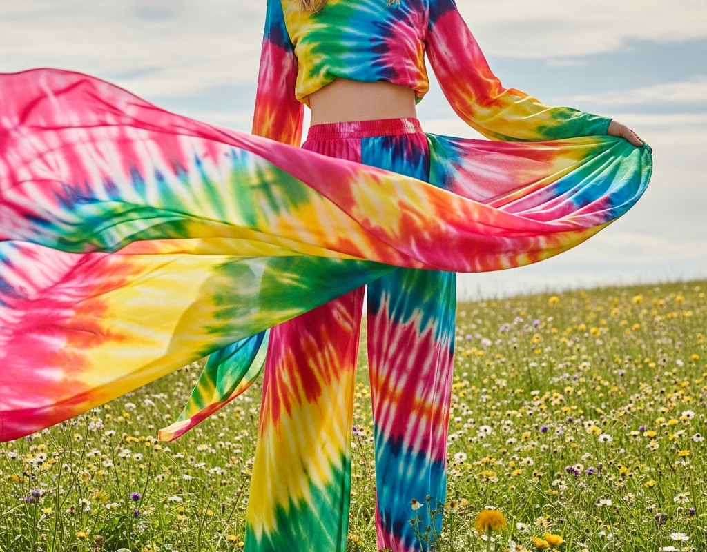 Tie dye: wiosenny powiew swobody w twojej szafie